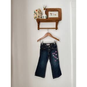 y2k OshKosh B’gosh stars and snowflakes embroidered jeans - 2T